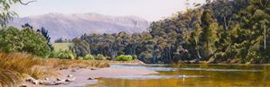 Mt Wellington from Browns River